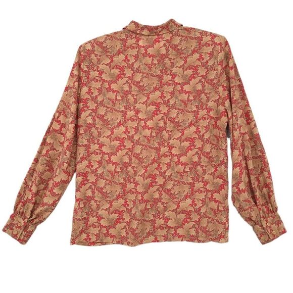 Vintage Pendleton High Neck Blouse MED - Picture 3 of 9